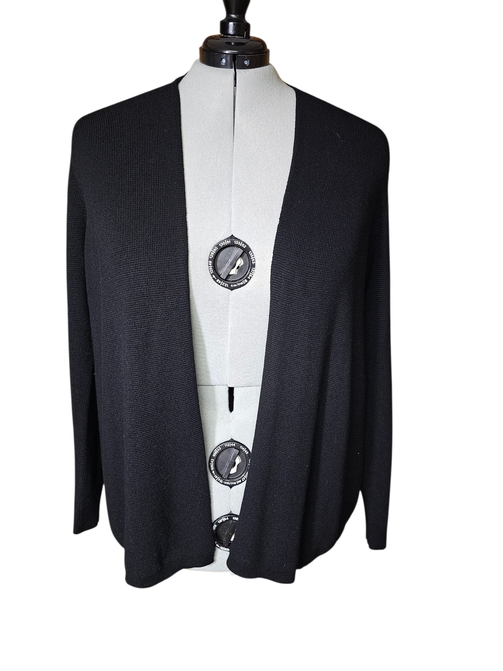Cyrus Black Open-Front Women's Cardigan